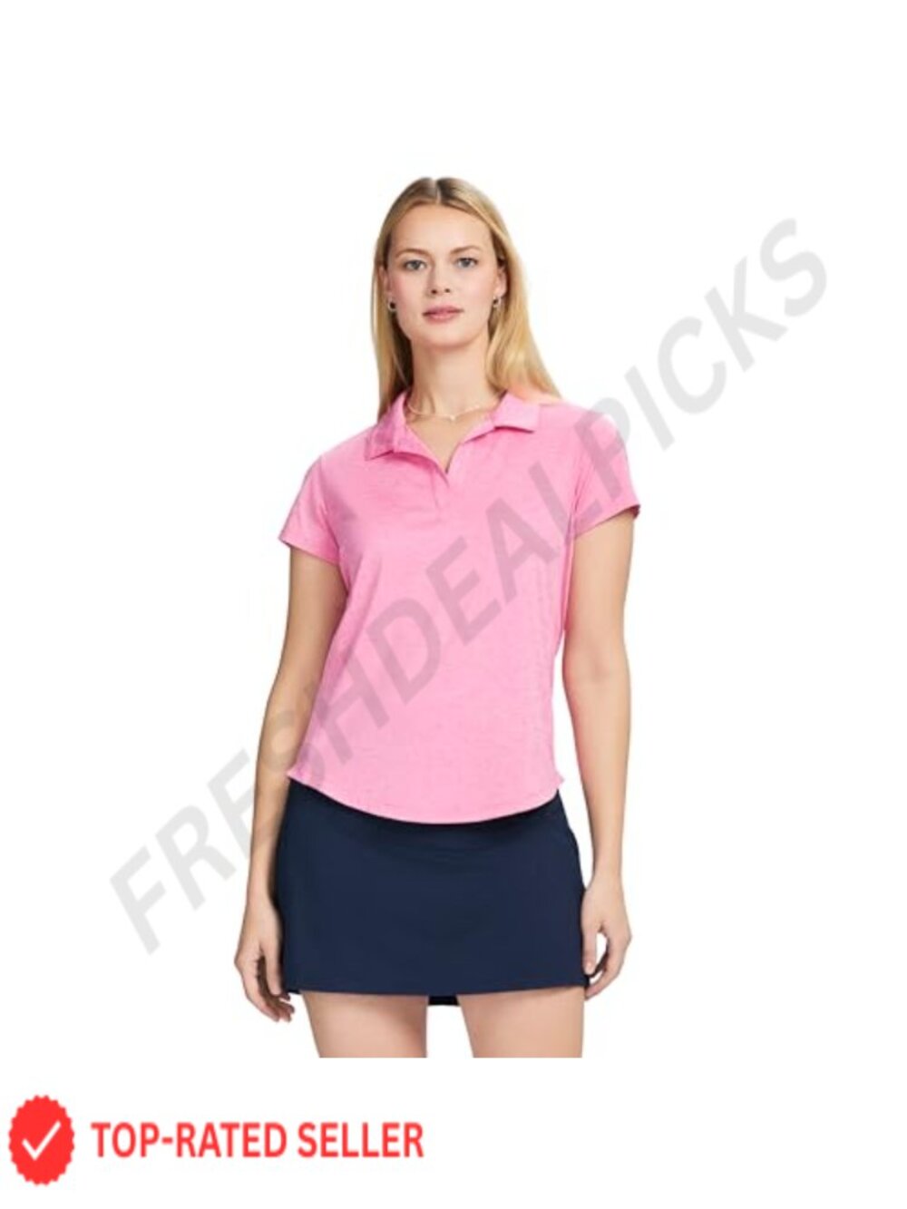 Women's Performance Stretch Polo Shirt Short Sleeve